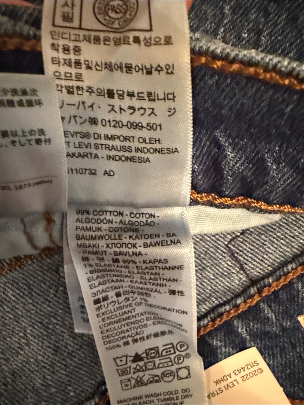 Levi’s 501 Original Fit Women’s Jeans - Picture 11 of 15